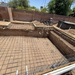 Pool Rebar And Shotcrete 
