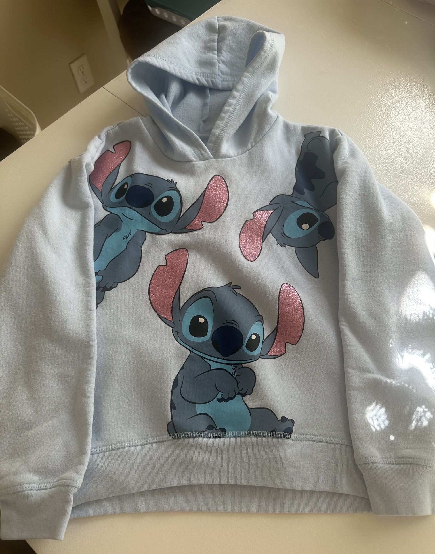Girls Size 10 Stitch Hoodie