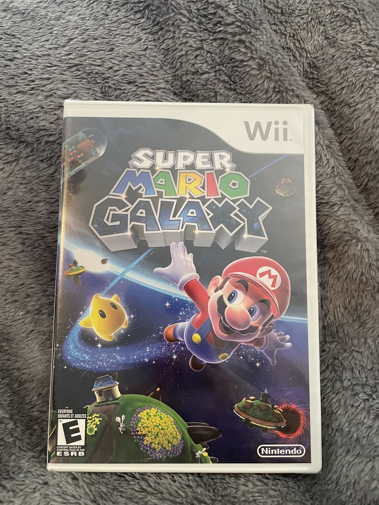 SUPER MARIO GALAXY (NINTENDO Wii 2007) WITH MANUAL - Brand new-Factory Sealed