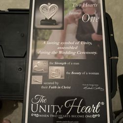 Wedding unity heart