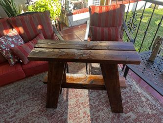 Rustic Reclaimed Wood Coffee Table