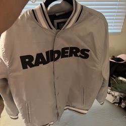 Raiders Jacket Size Meduim 