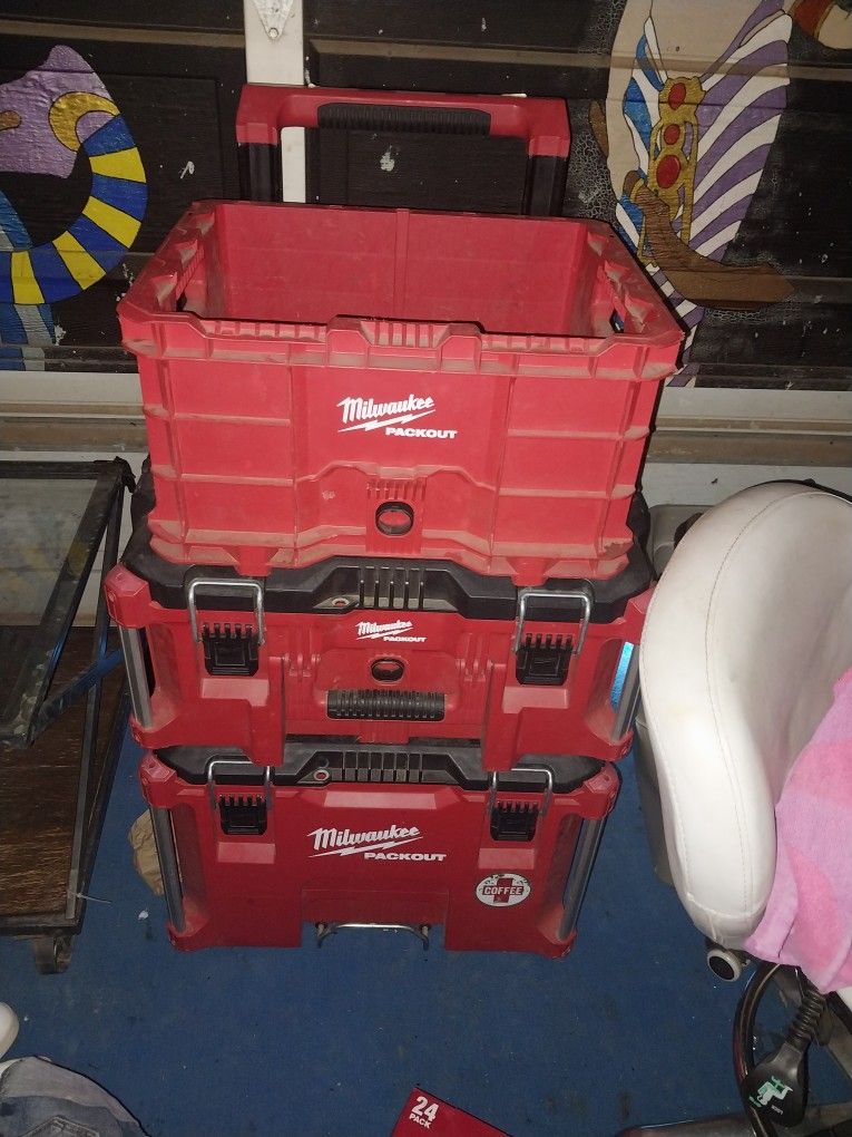Milwaukee Stackables, Power TOOLS, Lithium Batteries Charger, Snapon Drill