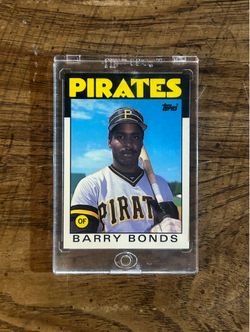 1986 Topps Traded - Barry Bonds Rookie Card no 11 - Mint - PSA 9 Realm. HOFer & MLB HR King  - w/ an   * Historic Investment Card