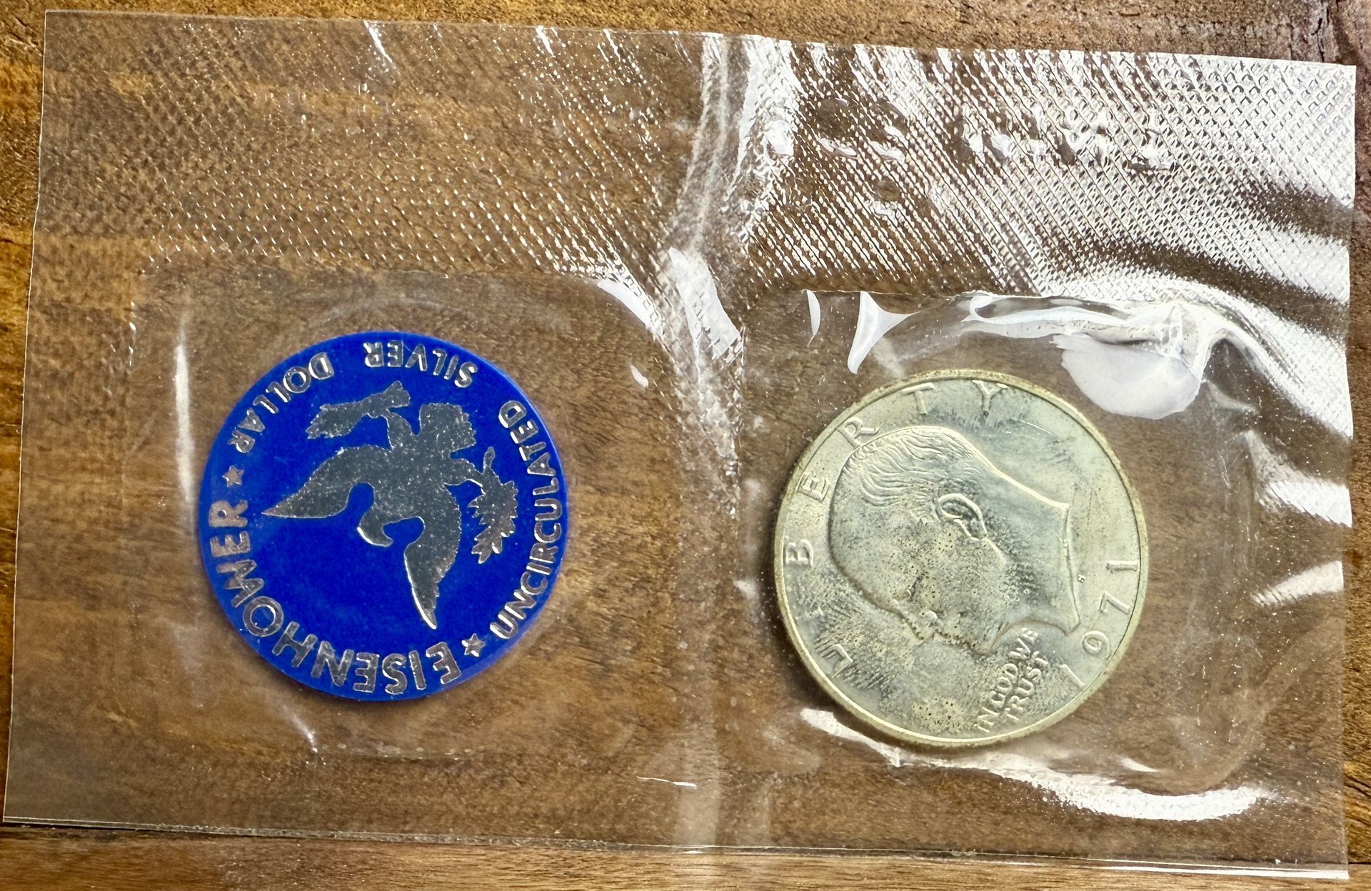 1971-S Uncirculated Eisenhower Silver Dollar
