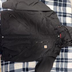 Black Carhartt Work Jacket 