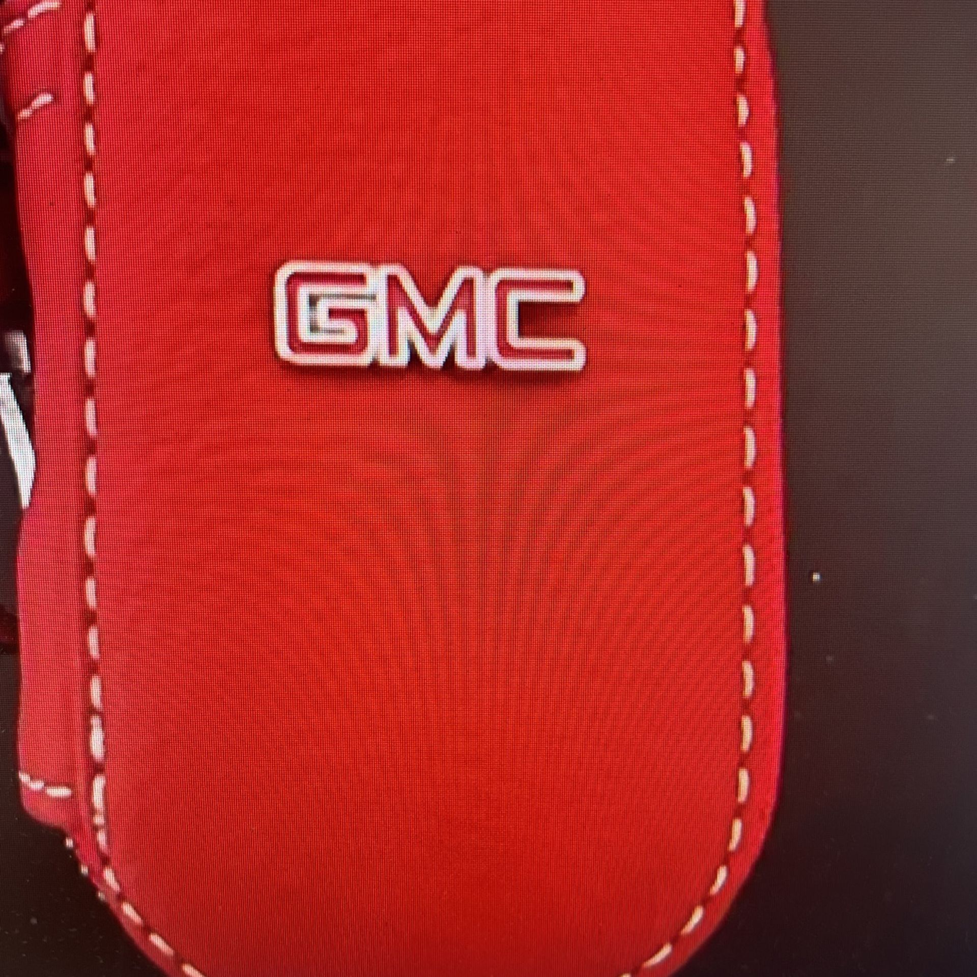 Leather GMC Key Cover