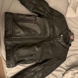 FMG Motorcycle  leather Jacket 