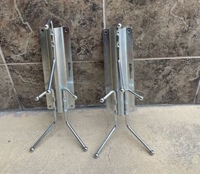 Ex-Cell Heavy Duty Industrial Wall Mounted Coat & Hat Racks (Set of 2)