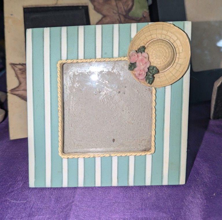 Beach Theme Ceramic Picture Frame