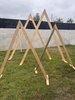 Wooden Triangles