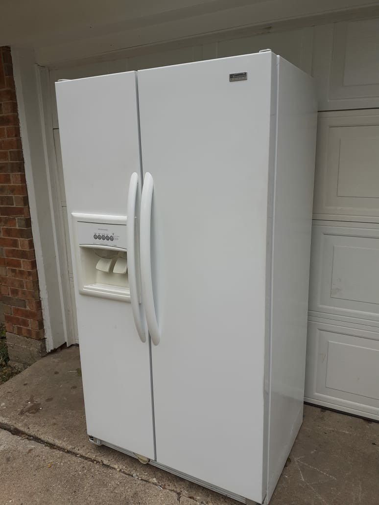 kenmore elite double door refrigerator.