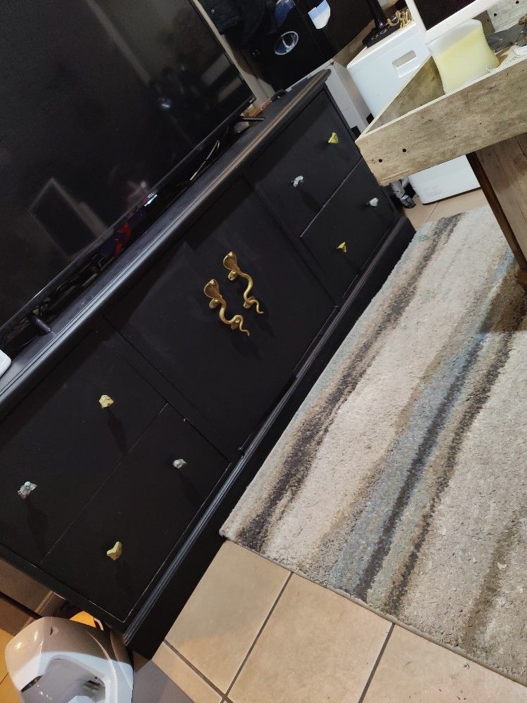 Black Cobra TV stand /Dresser