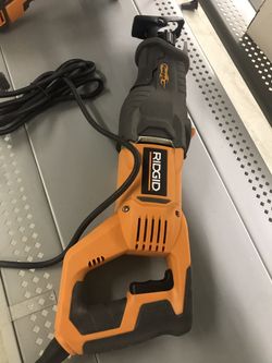 Ridgid Electric Reciprocating Saw