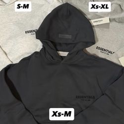 Essential hoodies
