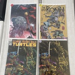 TMNT Exclusive And Incentive Variant Set