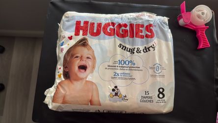New Huggies Diapers size 8