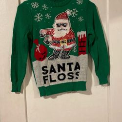 Santa Sweater. Maybe A Xs For Kids. No Tag 