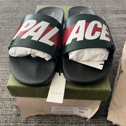 Gucci X Palace Slides 
