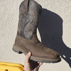 Size 11.5 Ariat Work Boots Soft Toe 