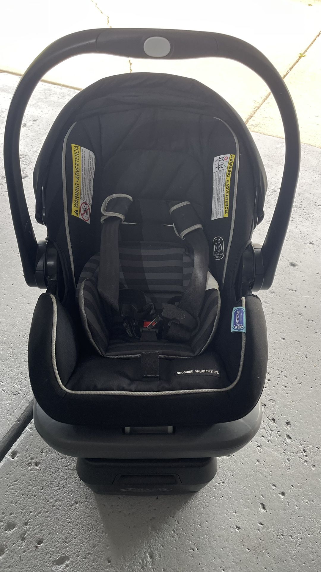 Graco Modes Snug 35 Infant Car seat, Base & Stroller