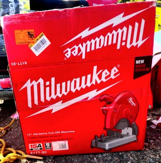 MILWAUKEE 14 IN 15 AMP ABRASIVE CUT OFF MACHINE
