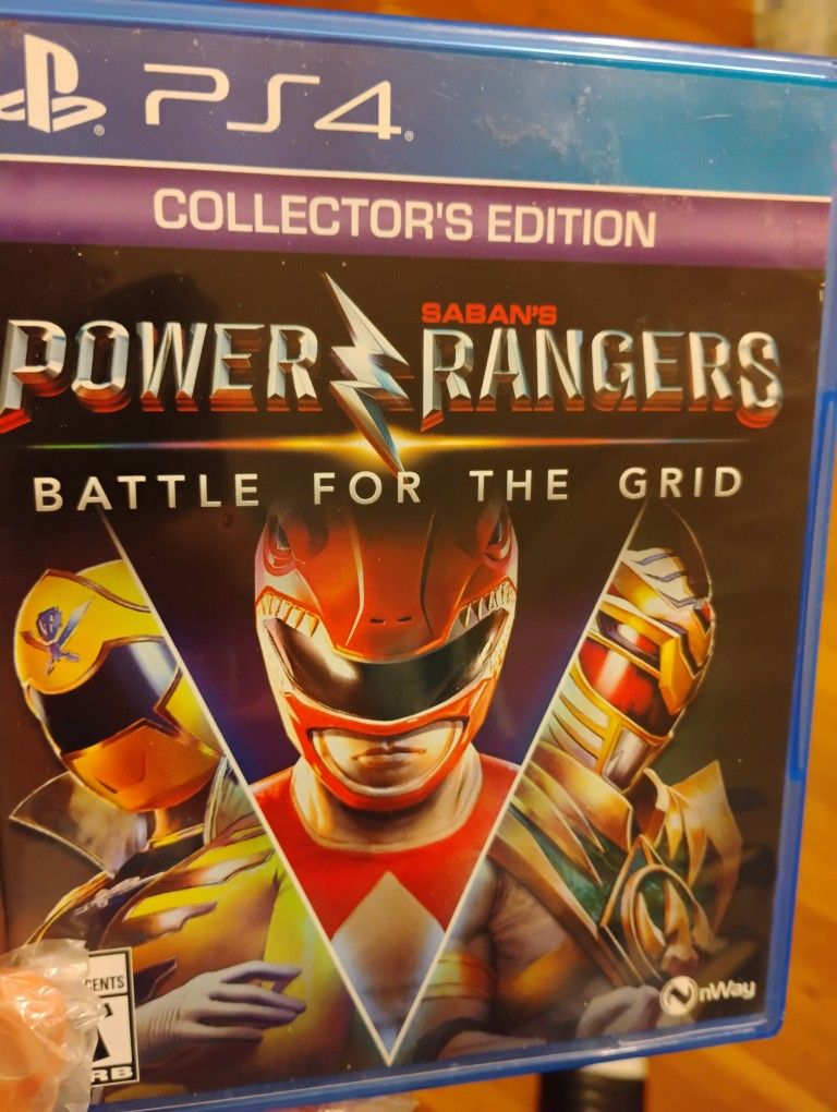 Power rangers For The Ps4