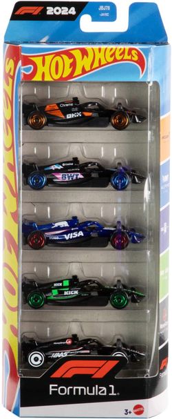 🏎️ Hot Wheels Formula 1 5-Pack – Brand New & Sealed