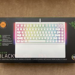 Razer Black widow V4 75%