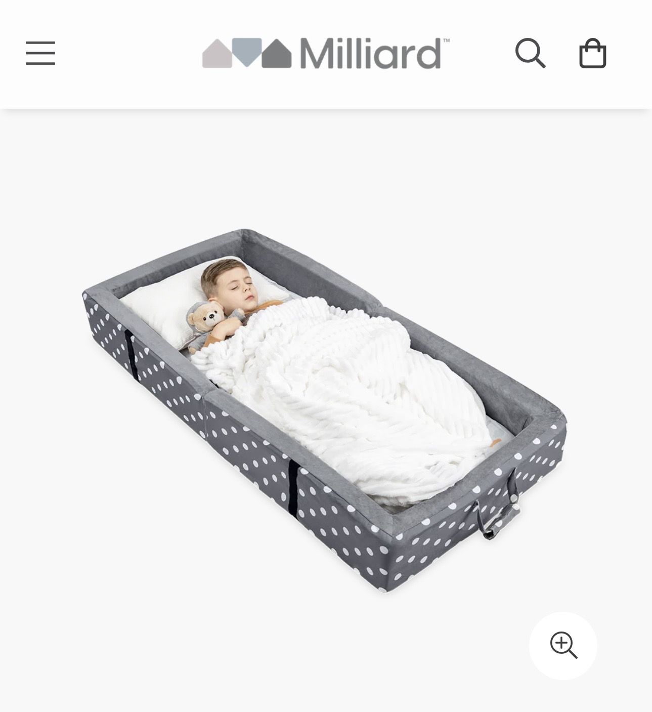 Portable Travel Toddler Bed