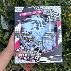 Pokemon White Flare Binder
