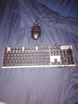 Wired keyboard and mouse