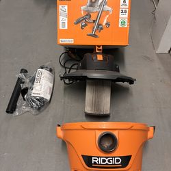 RIDGID HD0600 Wet/Dry Bagless Vac 6 Gallon 3.5 HP