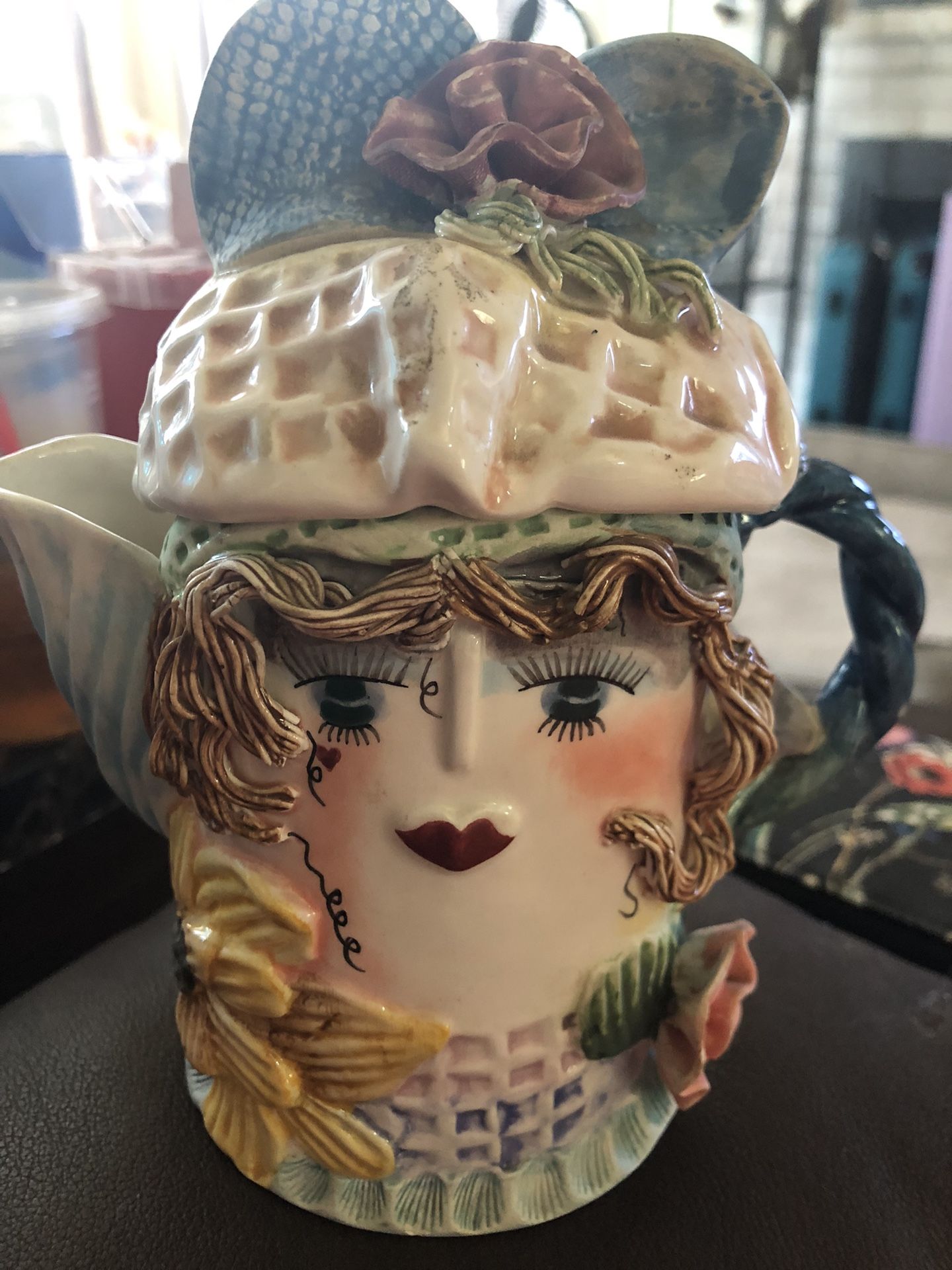 Garden Girl Teapot