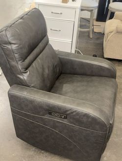 Aldryn Leather Power Recliner