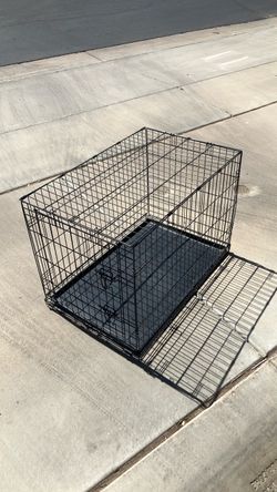 Large dog cage