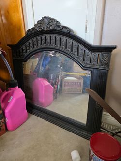 Britannia rose mirror