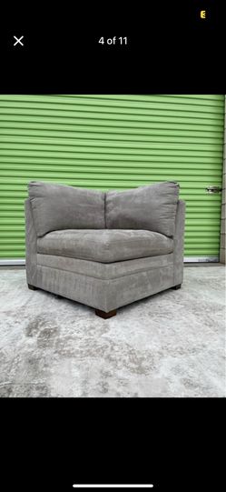 Gray Thomasville Costco Corner Chair Seat