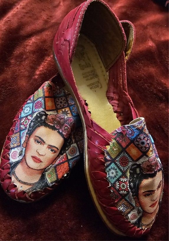 Frida Kahlo Huaraches De Mujer/ Womens Shoes