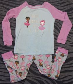 Girls Ballerina Pajama Set 2-Piece 5t