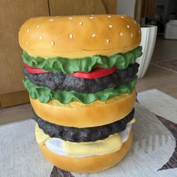 Giant Hamburger Stool/decor