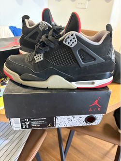 Jordan 4 Bred (2019) - size 11 OG ALL