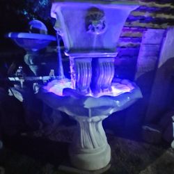 Lion Tulip Water Fountain