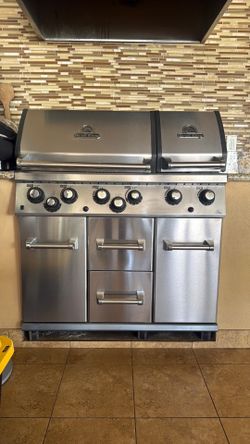 Built-In Natural Gas BBQ Grill