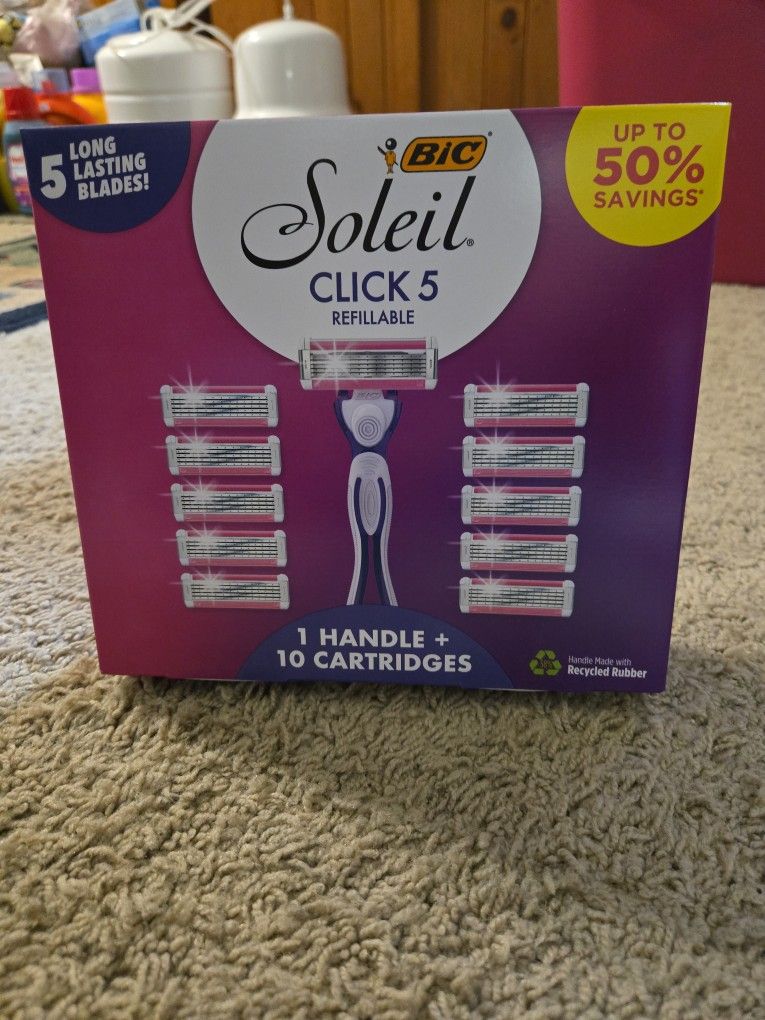 Bic Soleil Click 5 With Cartridges