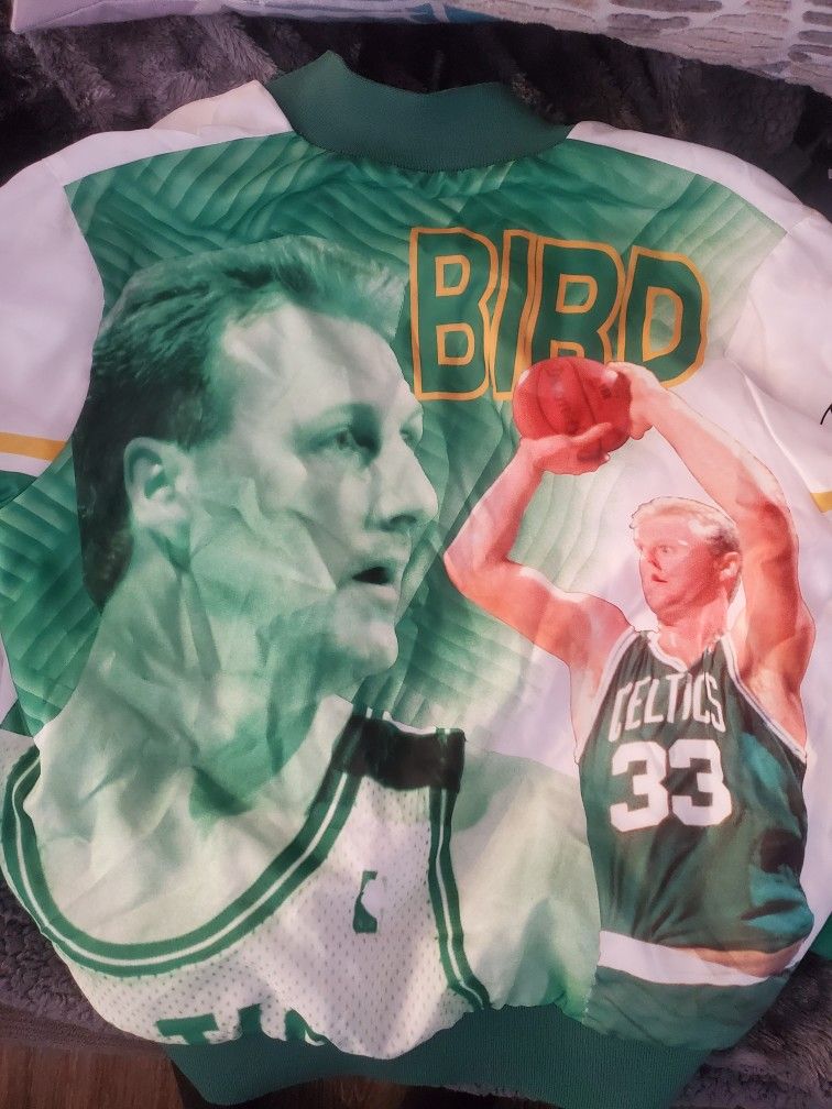 Vintage 90s Larry Bird Jacket Size S