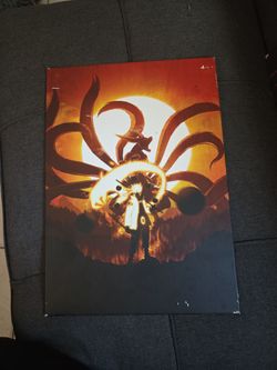 Naruto authentic Displate metal poster