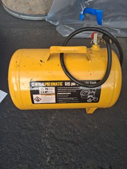 Central Pneumatic 5 Gallon Portable Air Tank – 125 PSI