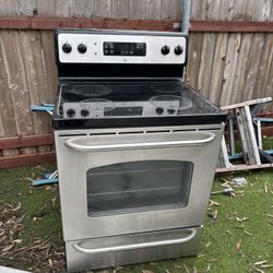 Electric stove oven combo