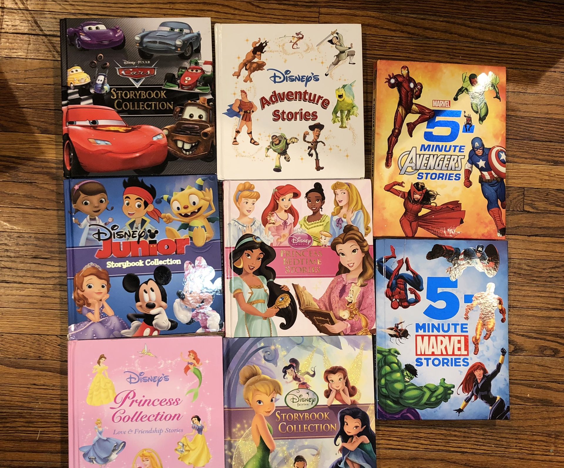 Disney And Marvel Storybooks $8